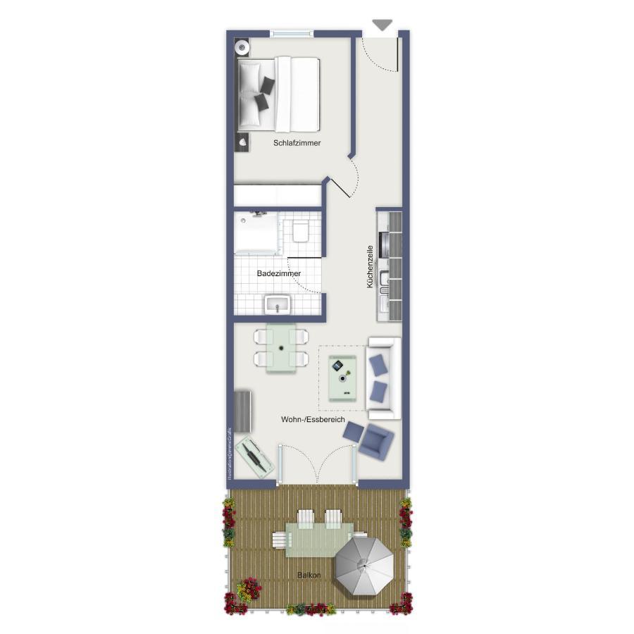 Meeresblick Wohnung 220 Ostseebad Kühlungsborn Kültér fotó